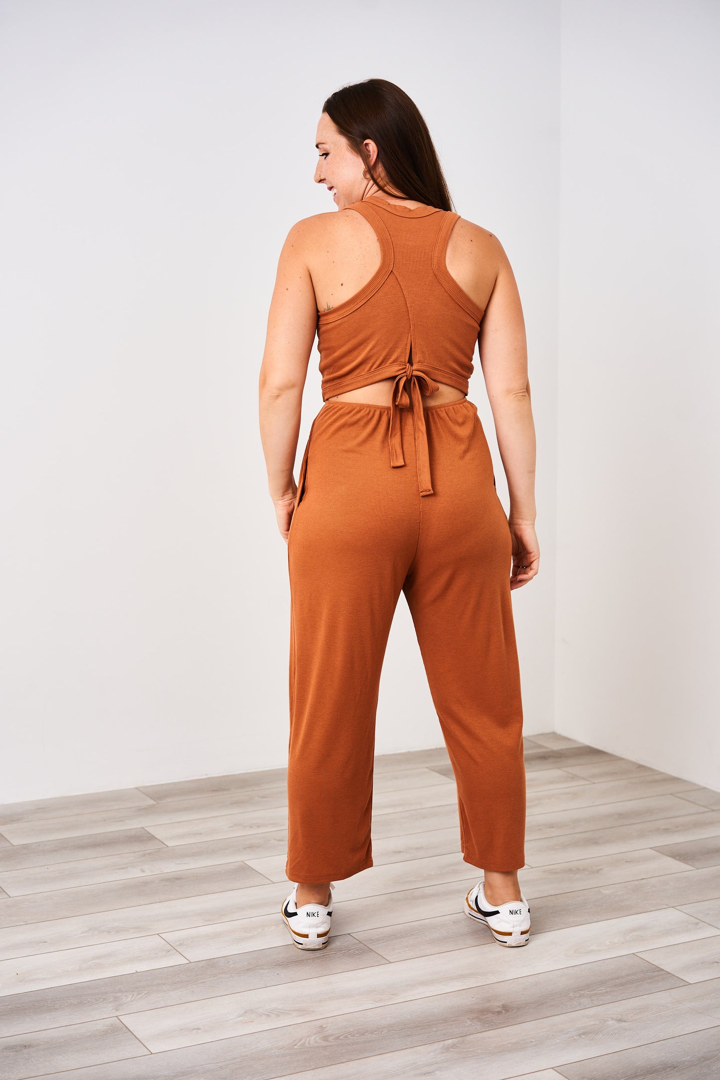 Latched Mama Ribbed Tie Back Nursing Jumper - Final Sale