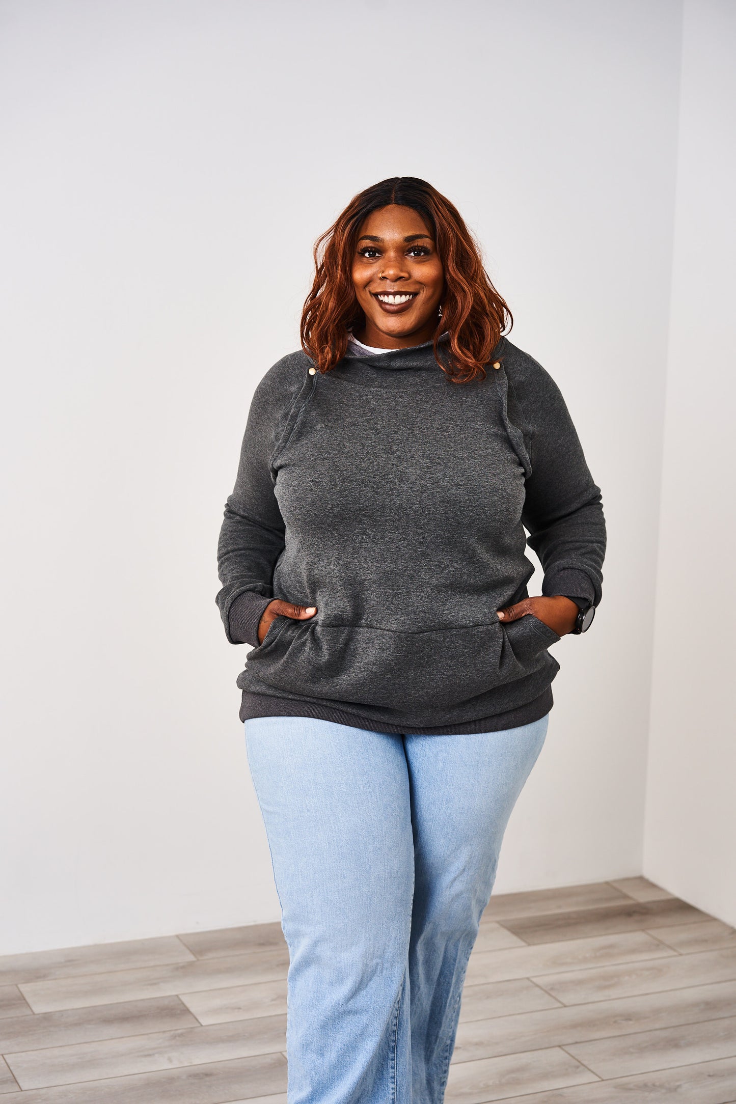 Latched Mama Harbor Snap Nursing Pullover