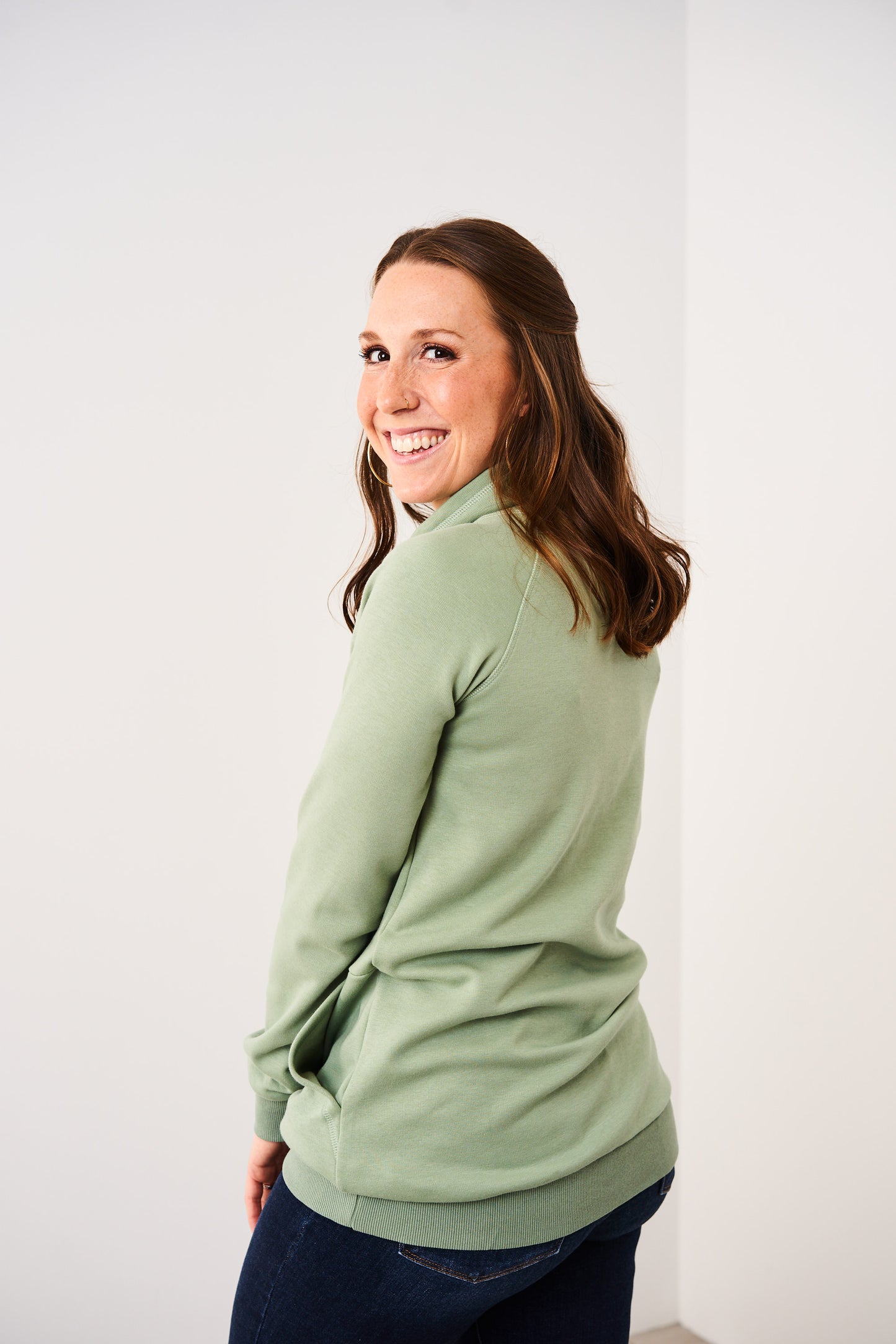 Latched Mama Harbor Snap Nursing Pullover