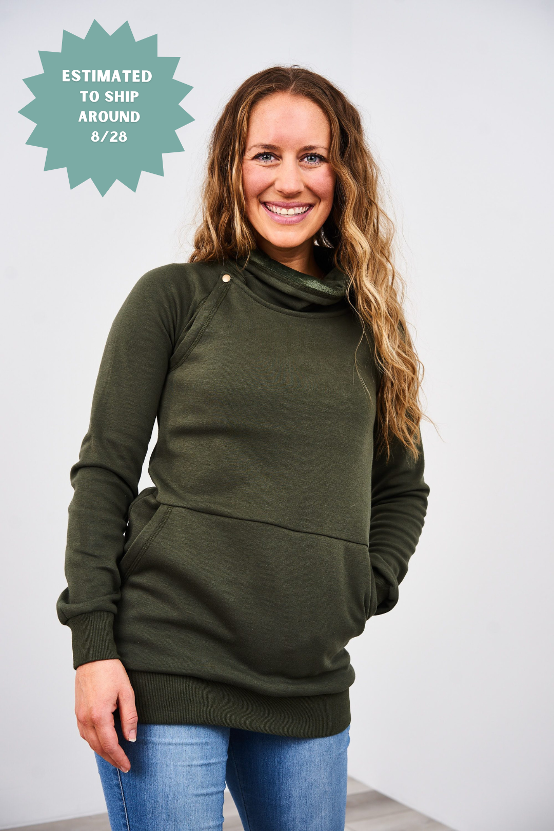 Latched Mama Harbor Snap Nursing Pullover
