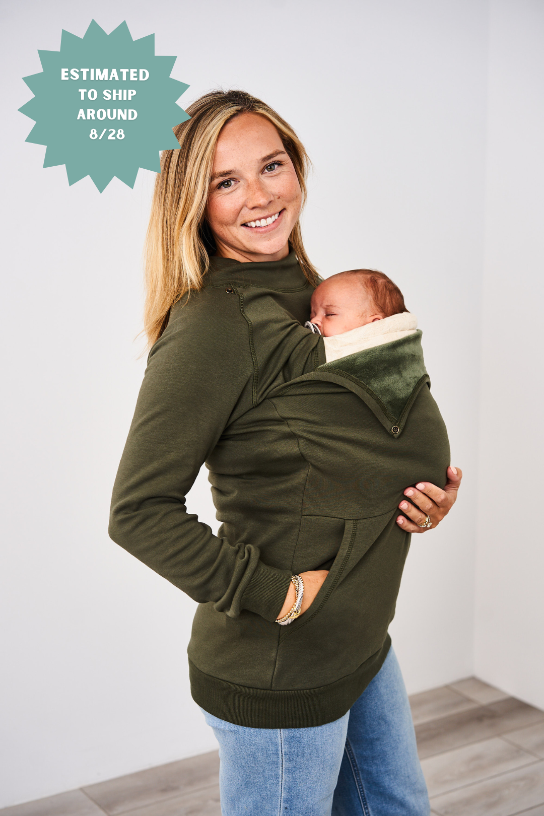 Latched Mama Harbor Snap Nursing Pullover