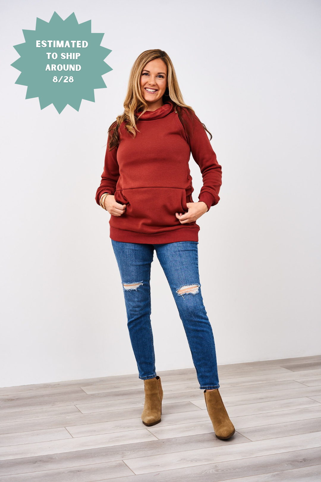 Latched Mama Harbor Snap Nursing Pullover