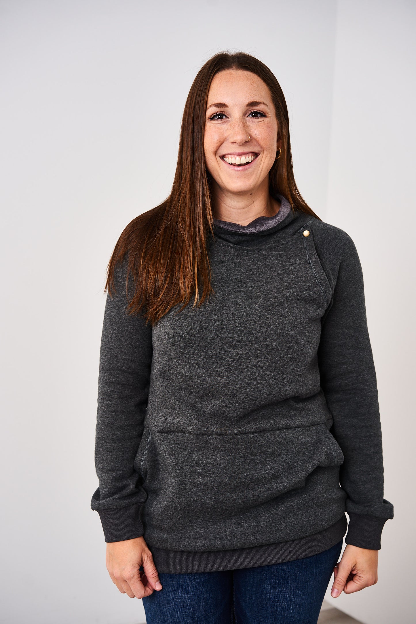 Latched Mama Harbor Snap Nursing Pullover