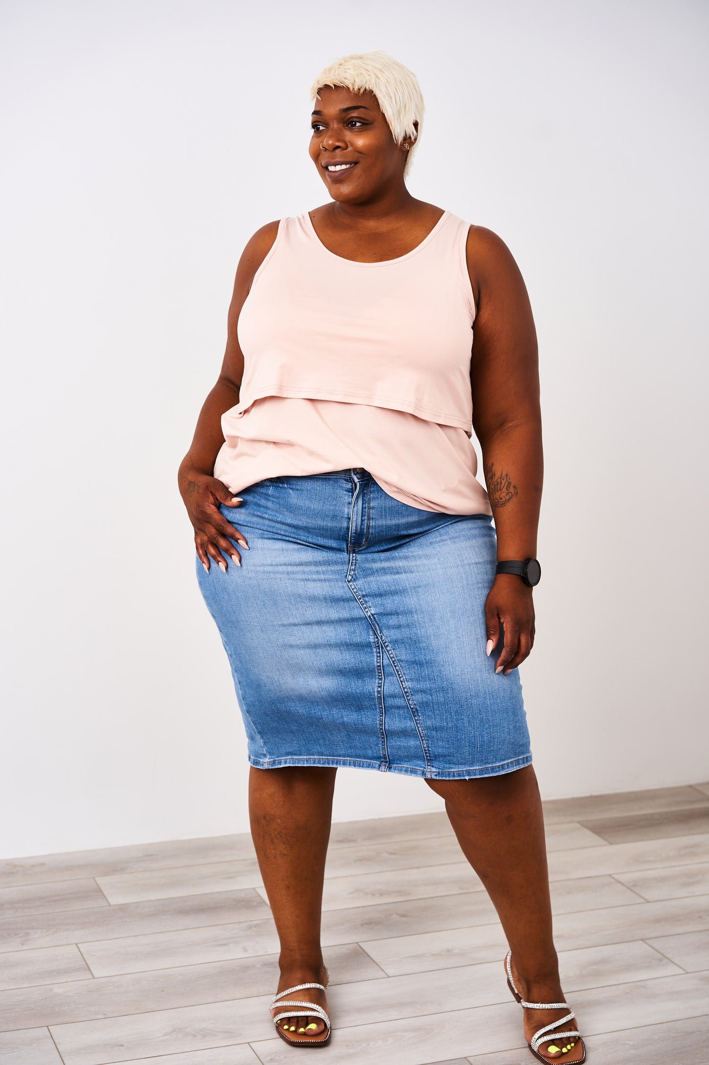 Latched Mama Cotton Swing Nursing Tank - Final Sale