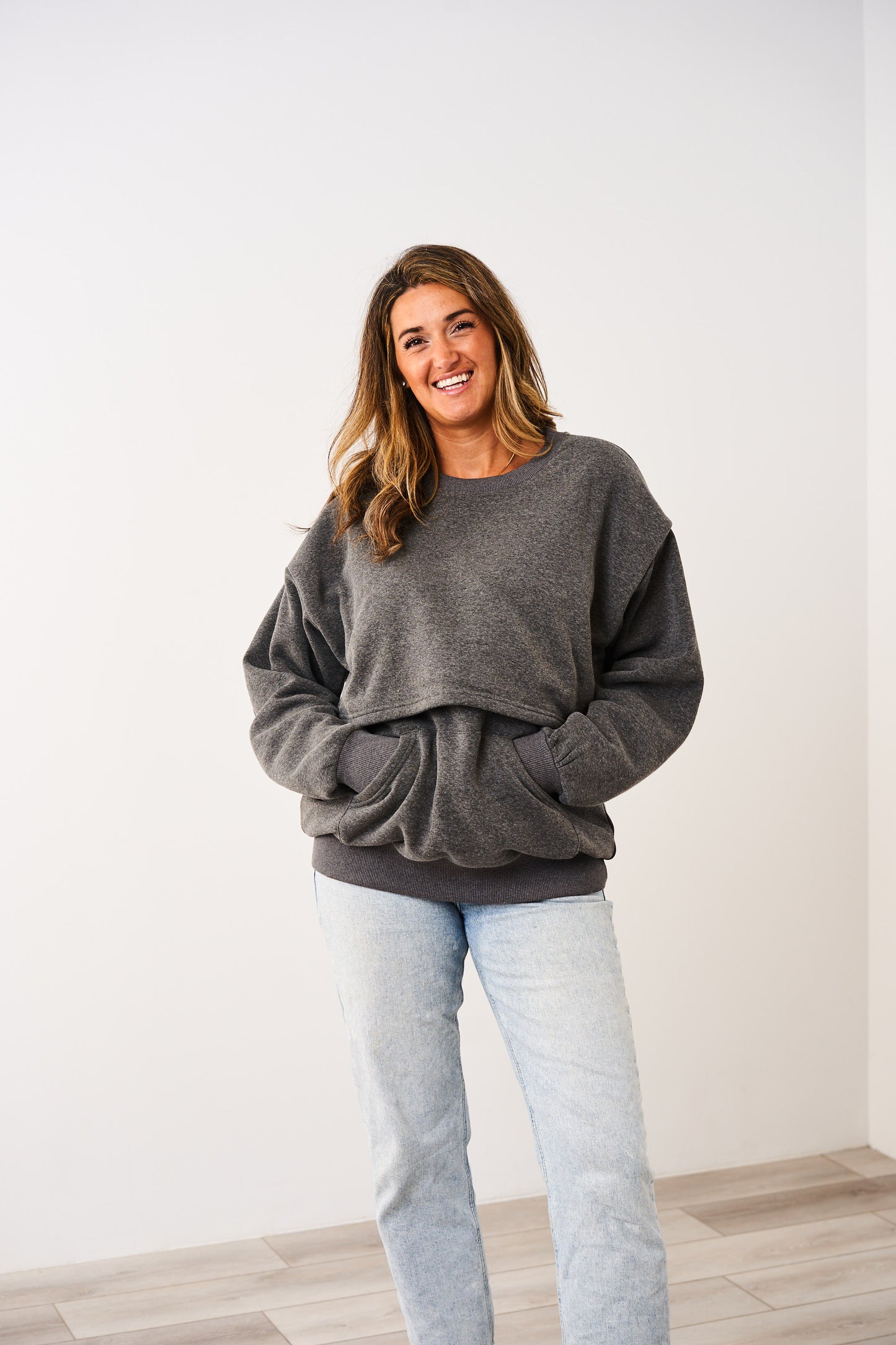 Latched Mama Snuggle-Up Nursing Sweatshirt