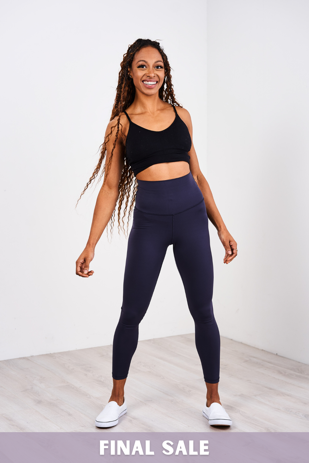 High-rise stretch-jersey leggings in black - Vince