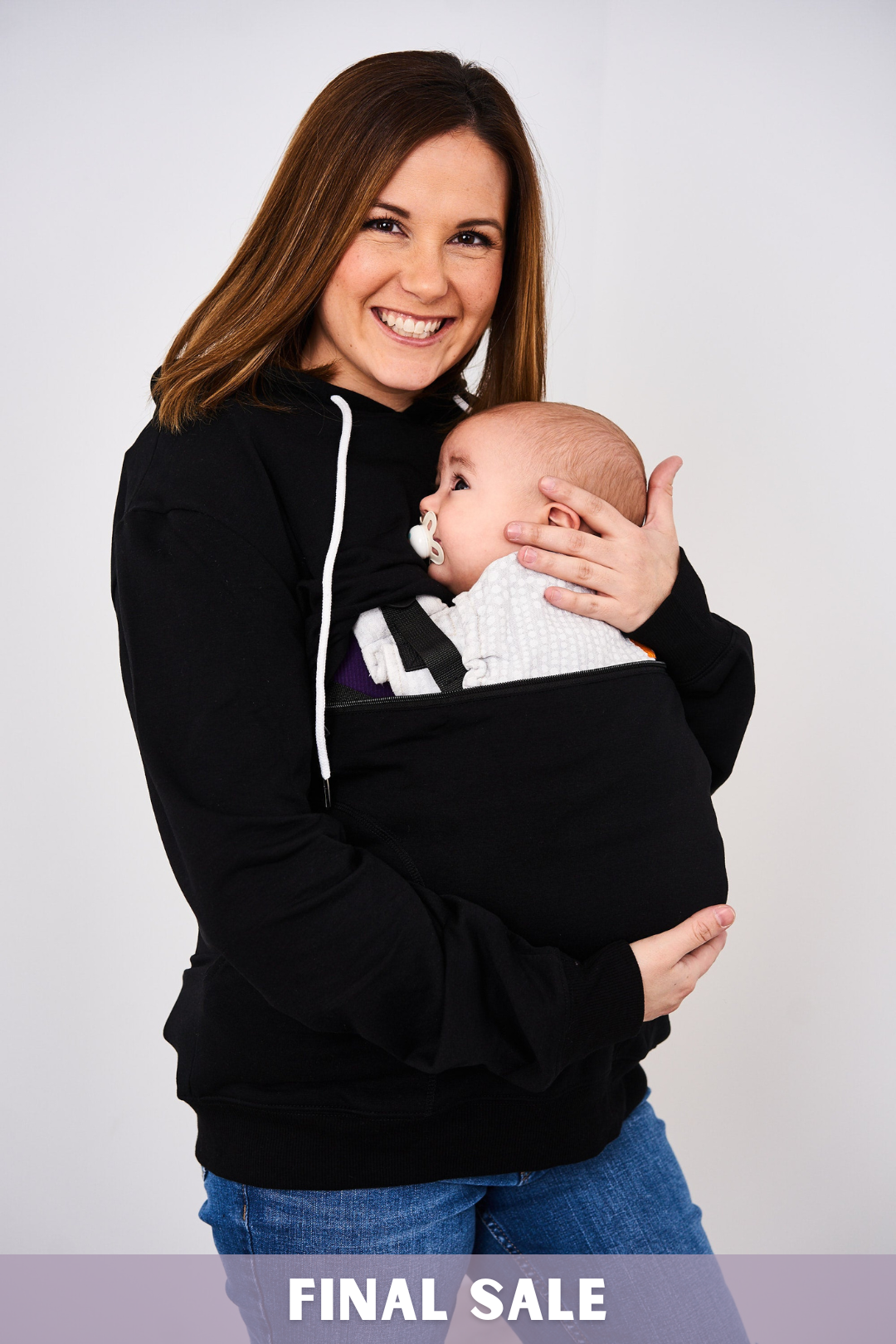 Latched Mama Classic Zipper Nursing Hoodie - Final Sale