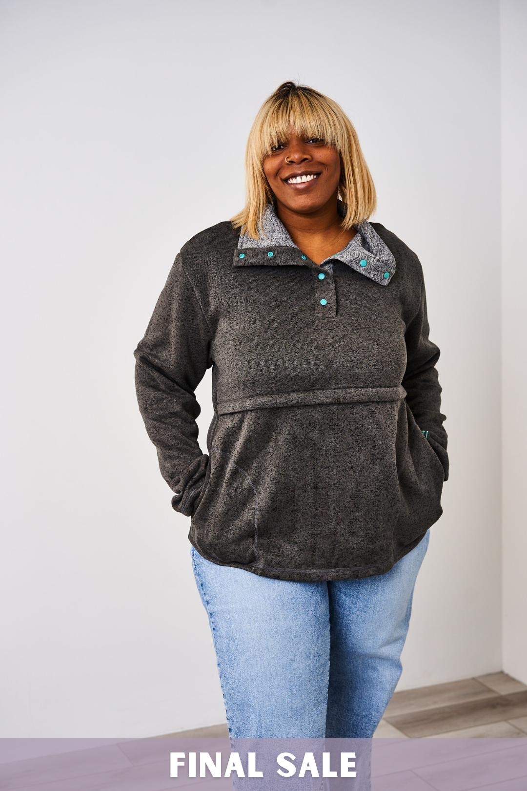 Latched Mama Perfect Nursing Pullover - Final Sale