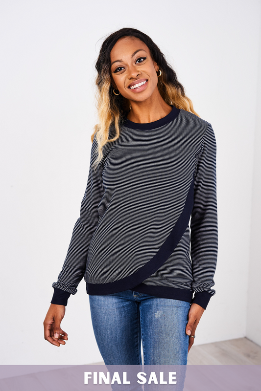 Latched Mama Lightweight Petal Nursing Crewneck - Final Sale