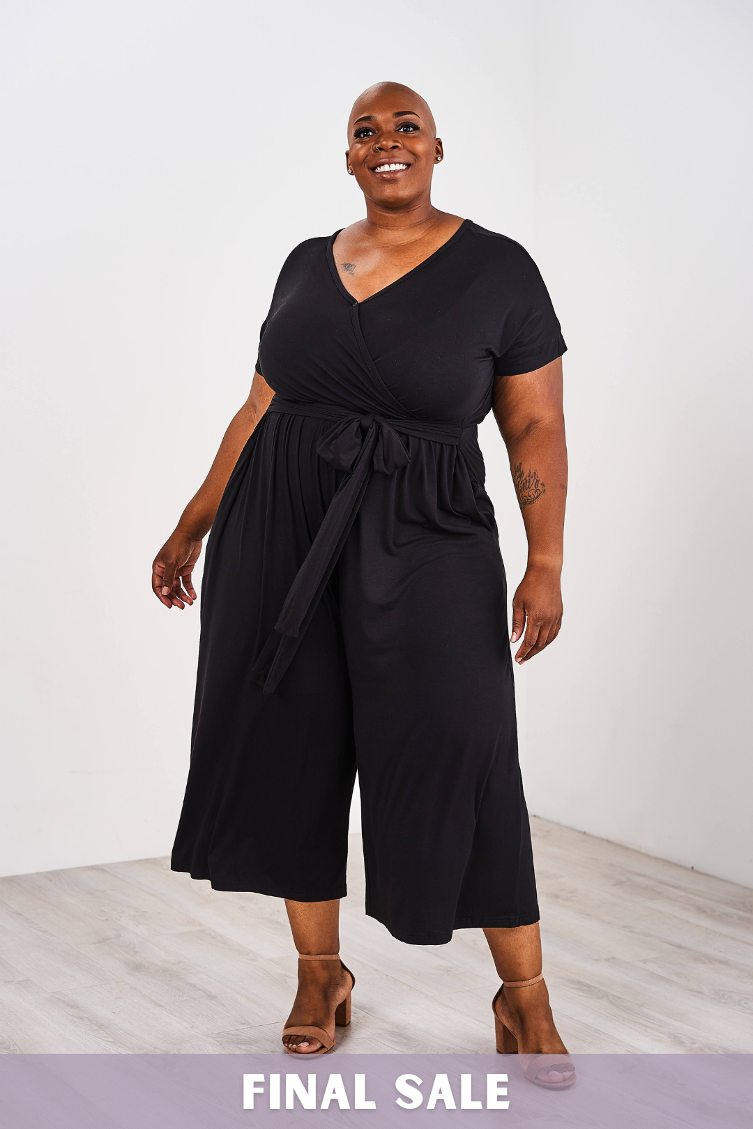 Latched Mama V-Neck Nursing Jumpsuit- Final Sale
