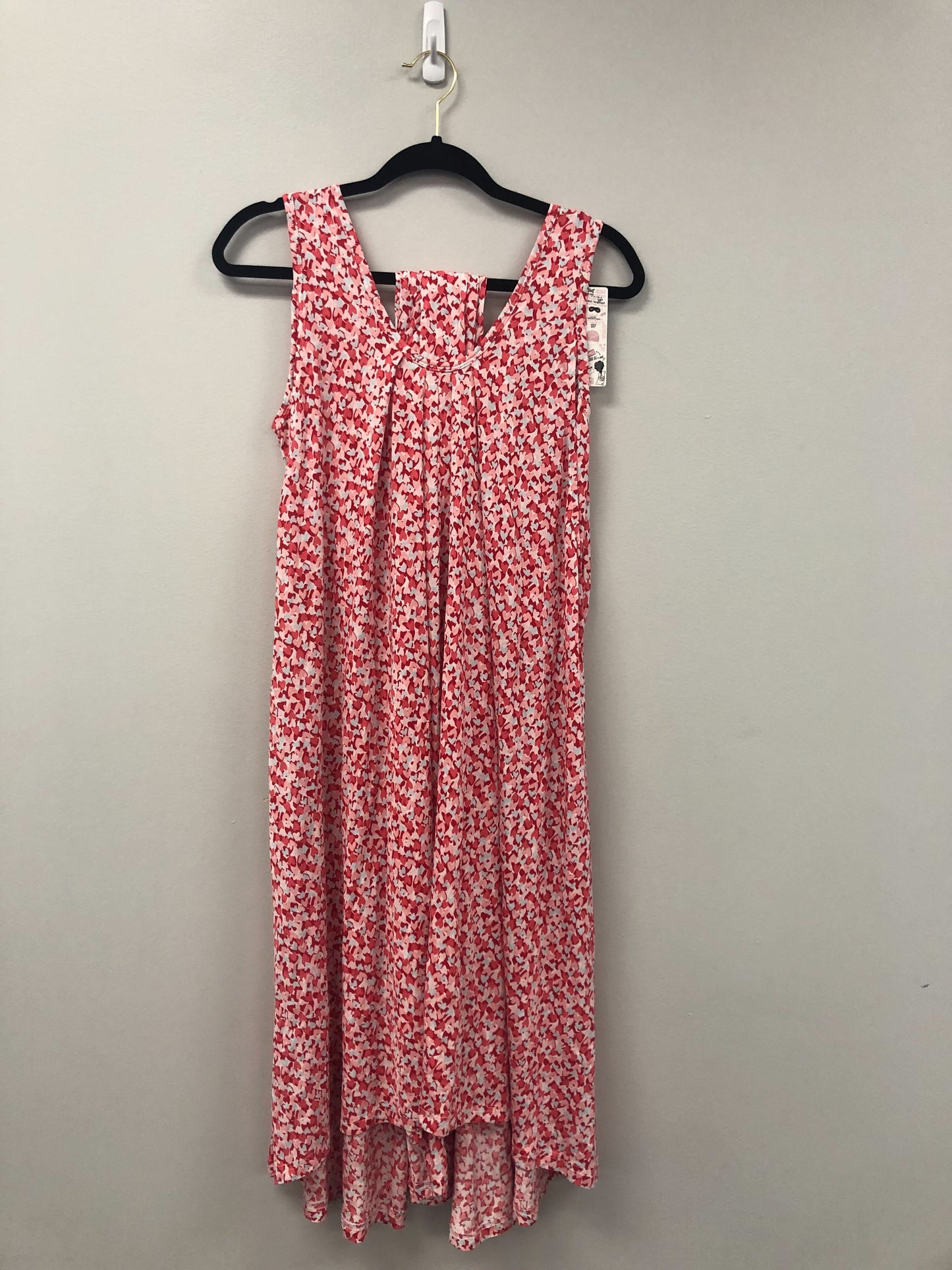 Outlet 5652 - Latched Mama Printed Nursing Romper - Hearts - Standard