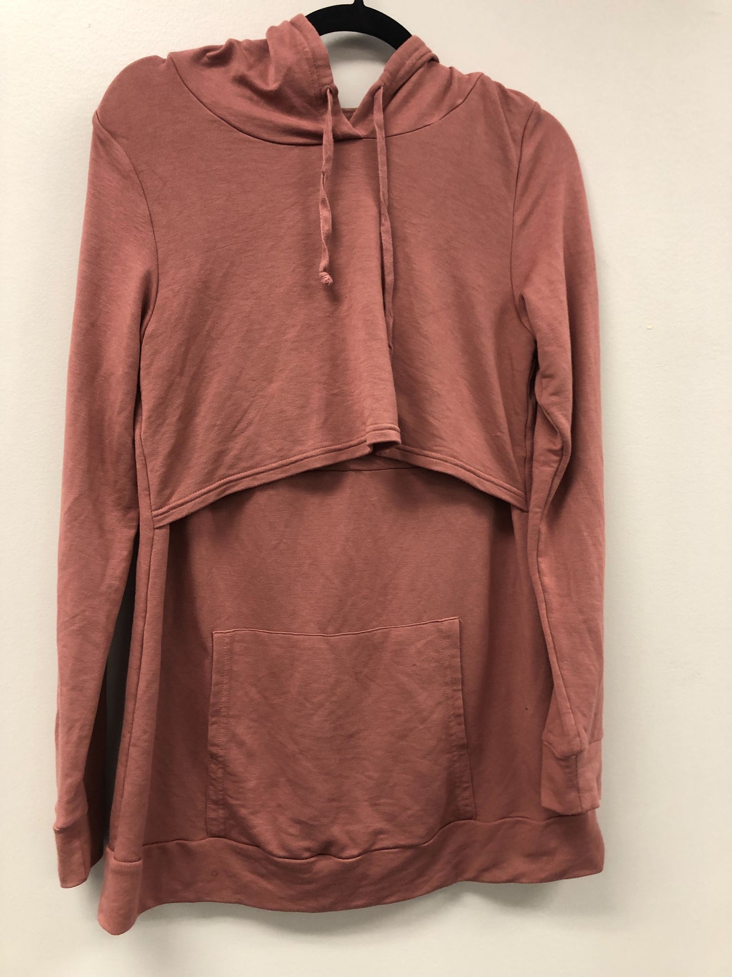 Outlet 5802 - Latched Mama Cloud Nursing Hoodie - Rosewood - Medium