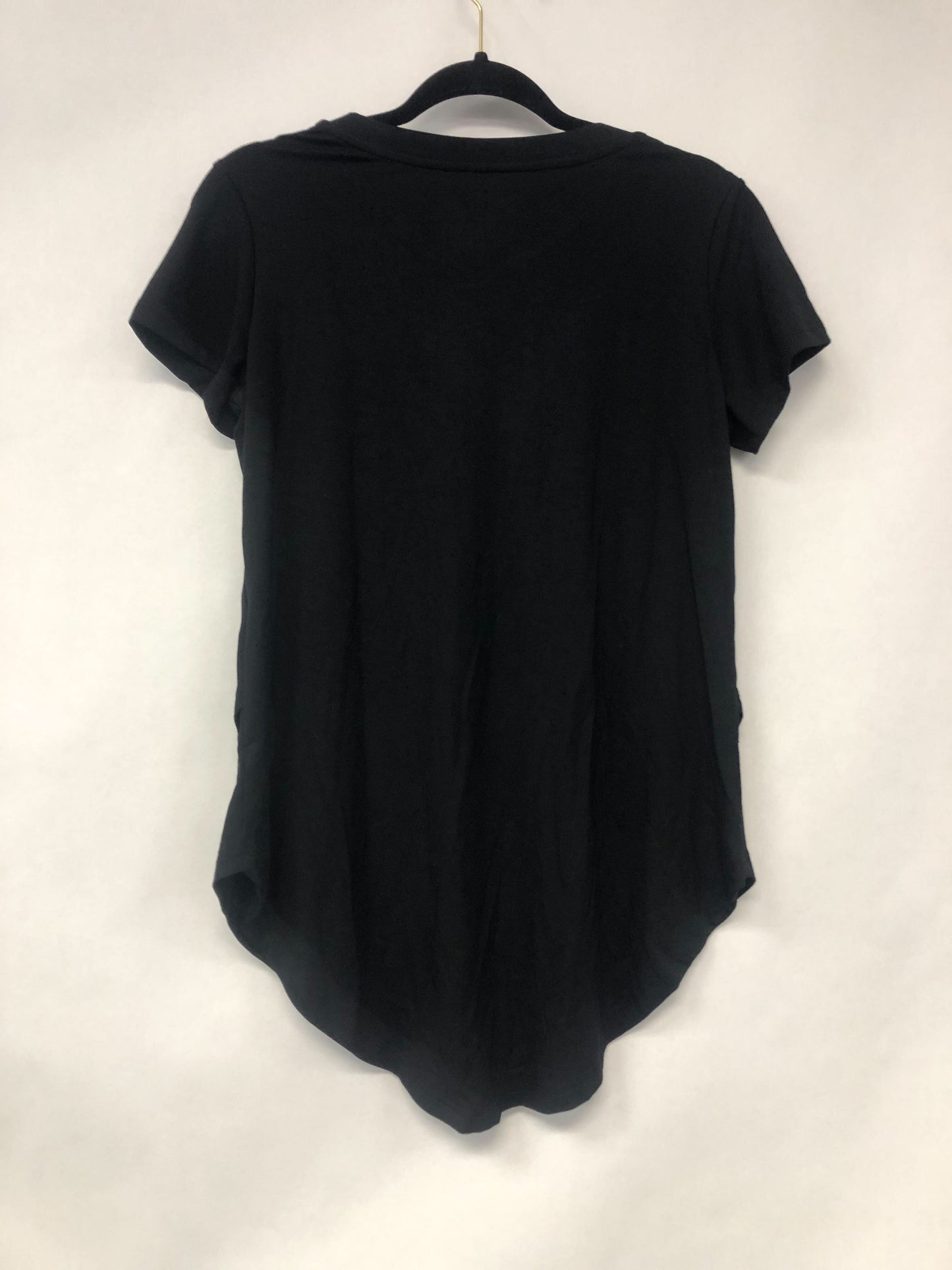 Outlet 6176 - Latched Mama V-Neck Nursing Tee 2.0 - Black - Small