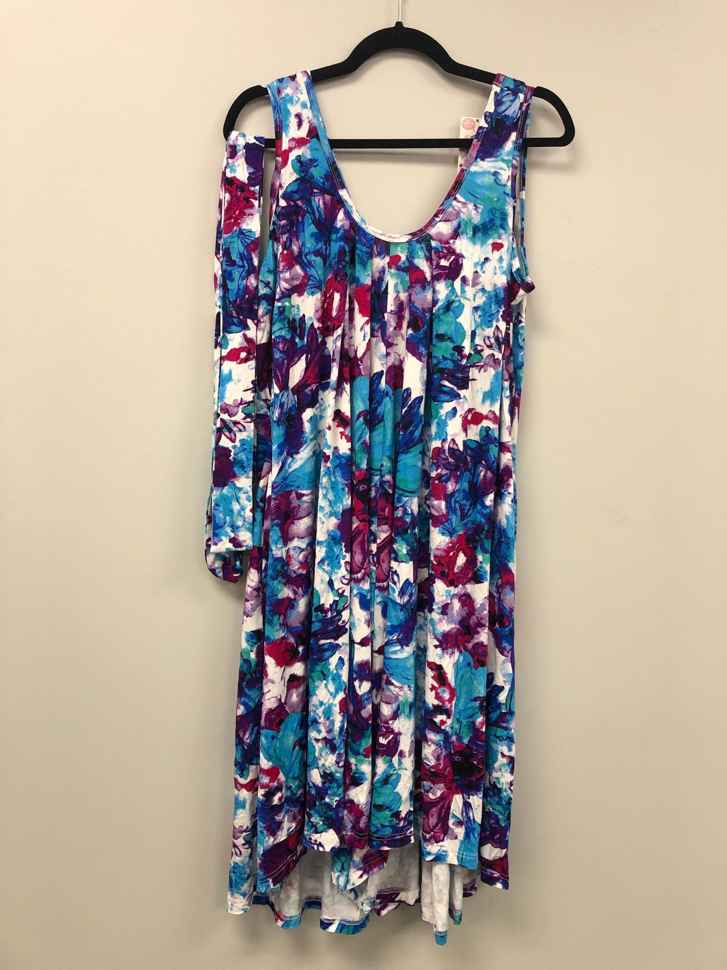 Outlet 5542 - Latched Mama Nursing Romper - Vivid Watercolor 2.0 - Standard