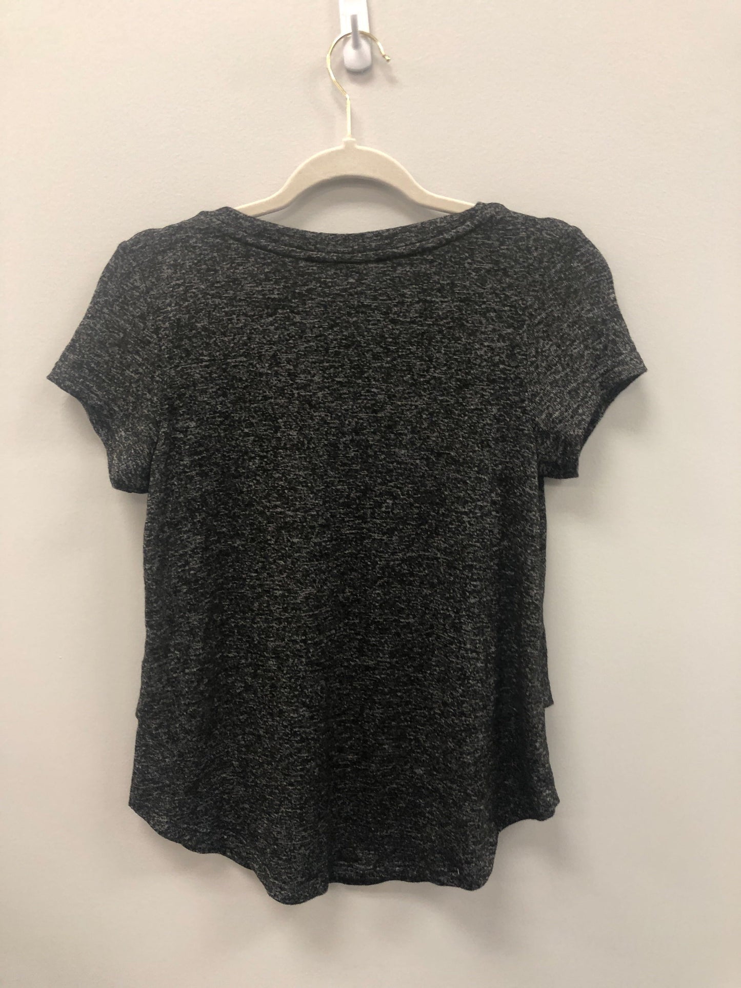 Outlet 5970 - Latched Mama Boyfriend Sweater Nursing Tee - Salt and Pepper - Extra Extra Small