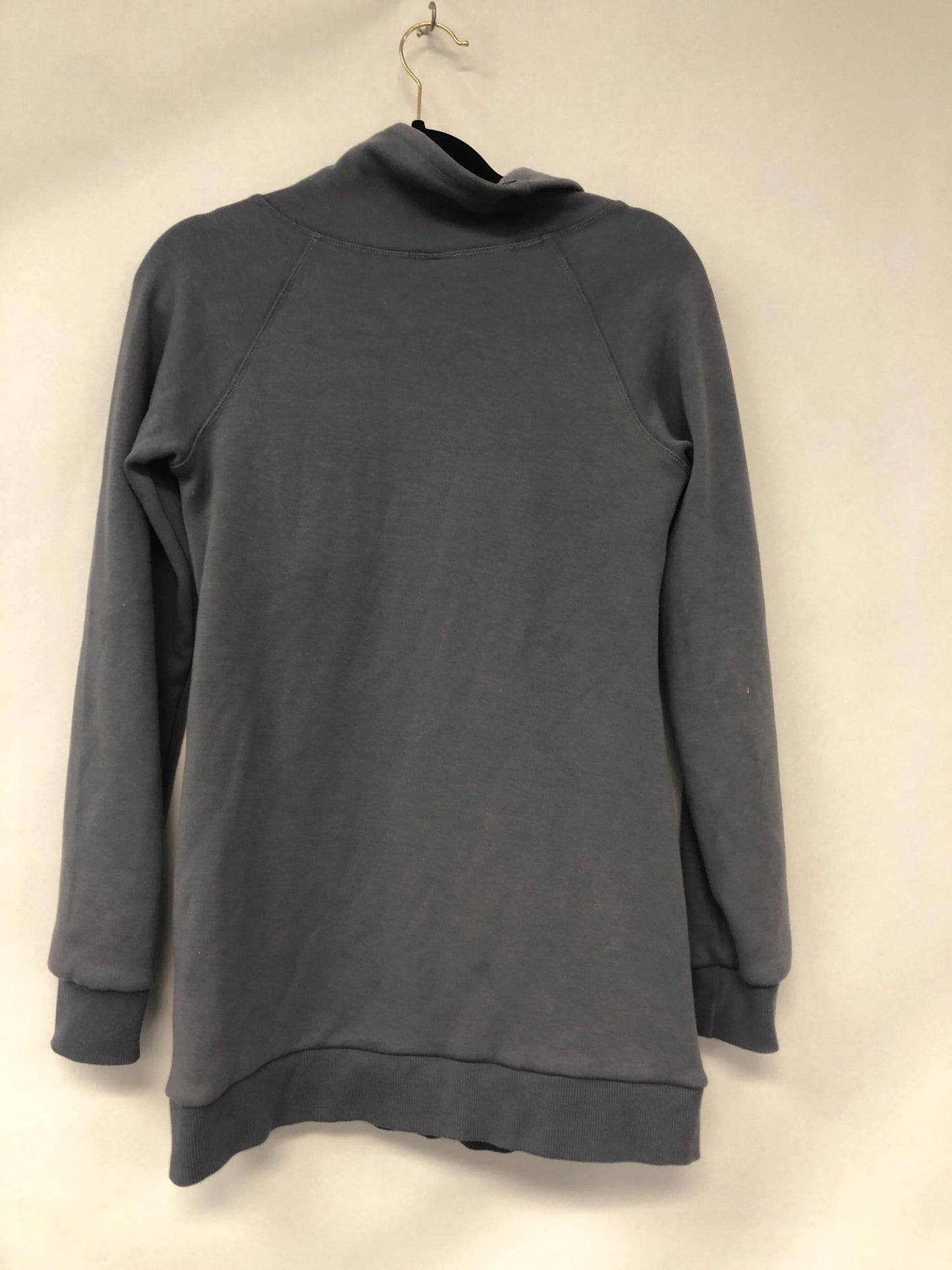 Outlet 6075 - Latched Mama Embroidered Harbor Snap Nursing Pullover - Stormy Grey - Small