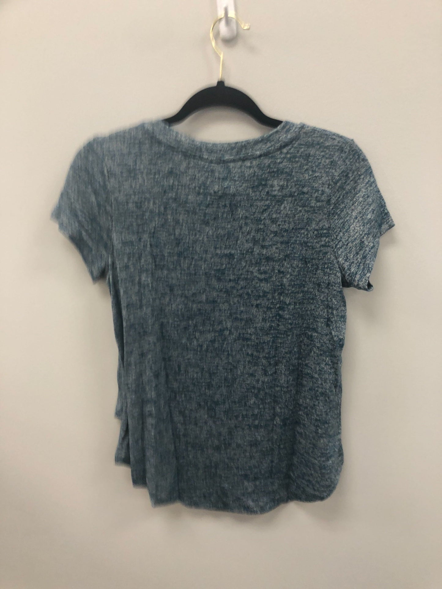 Outlet 5971 - Latched Mama Boyfriend Sweater Nursing Tee - Pacific Teal - Extra Small