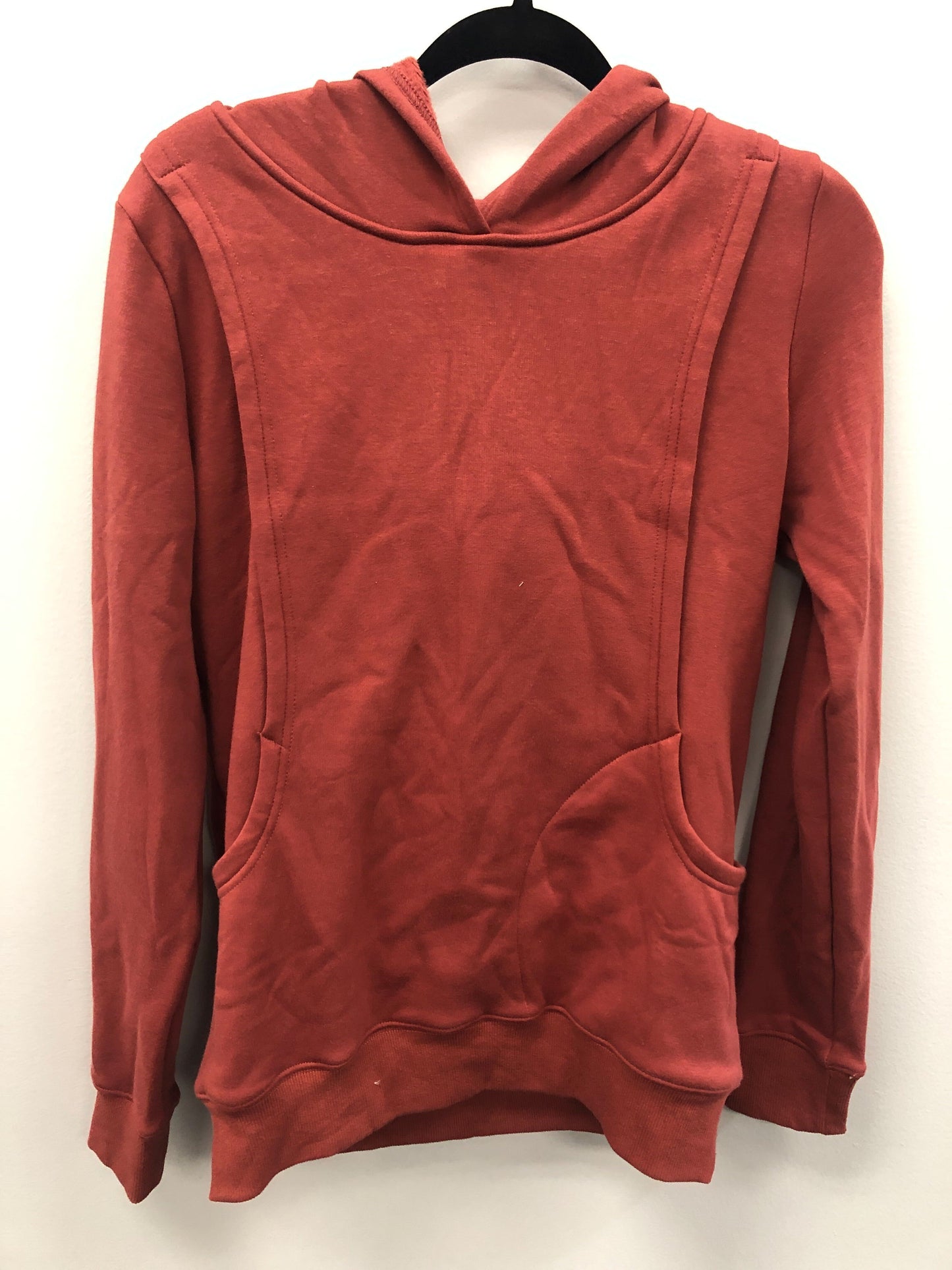 Outlet 5831 - The Latched Mama Heavy Hoodie - Rust - Small