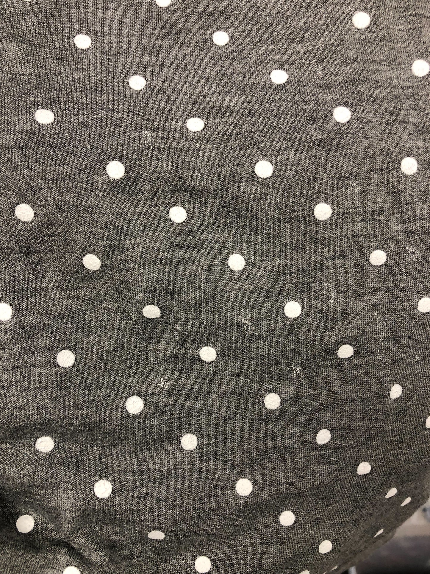 Outlet 5798 - Latched Mama Cloud Nursing Hoodie - Grey Dots - Extra Large
