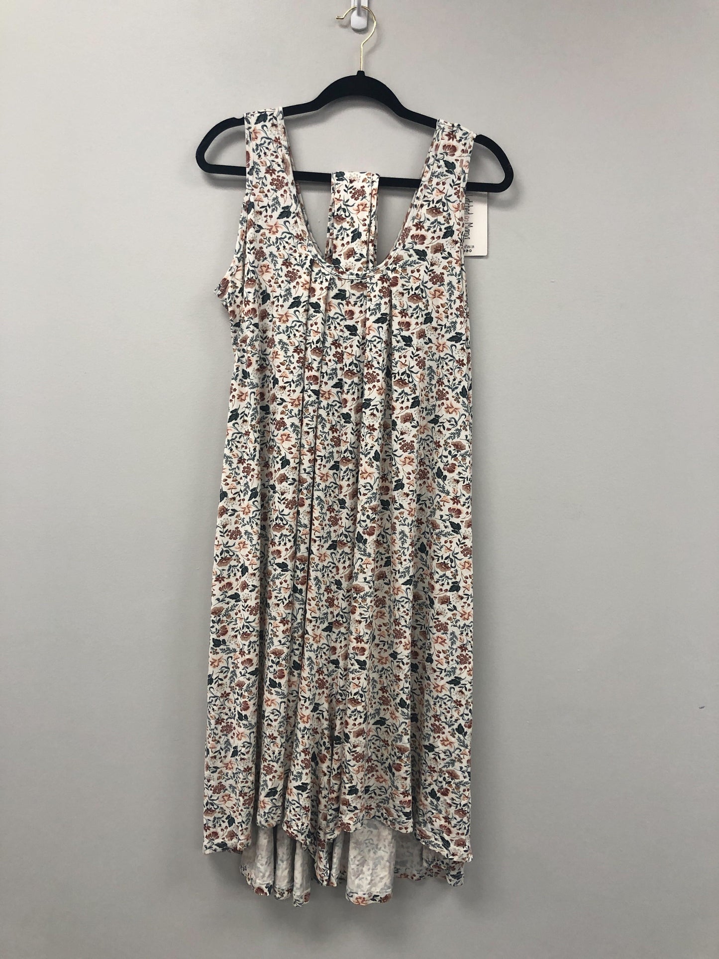 Outlet 5664 - Latched Mama Printed Nursing Romper - Wonderland Floral - Standard
