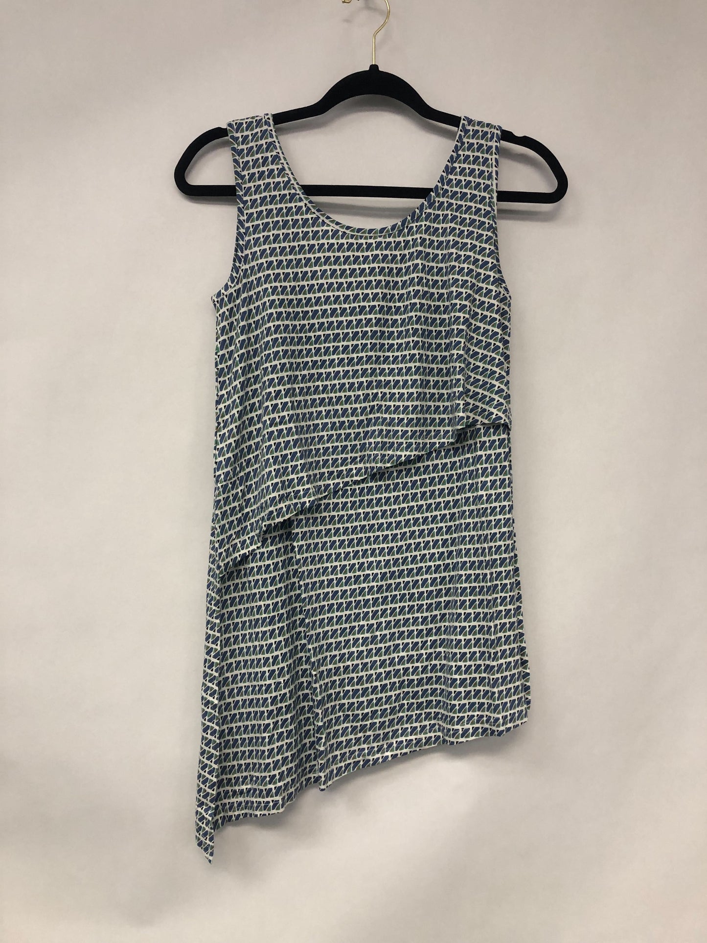 Outlet 6180 - Latched Mama Asymmetrical Nursing Tank - Aegean Island - Extra Small