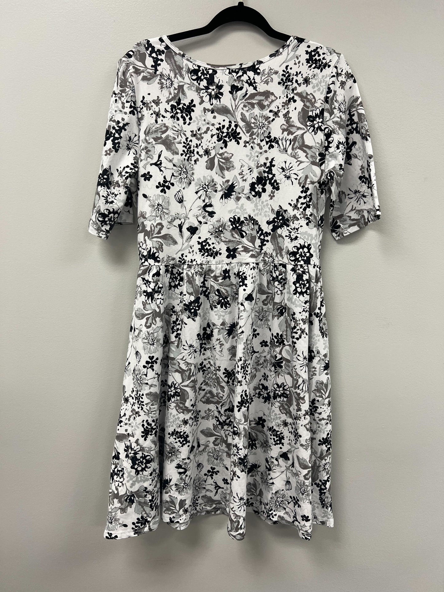 Outlet 5564 - Latched Mama Simple Cotton Nursing Dress - Icicle - Extra Large