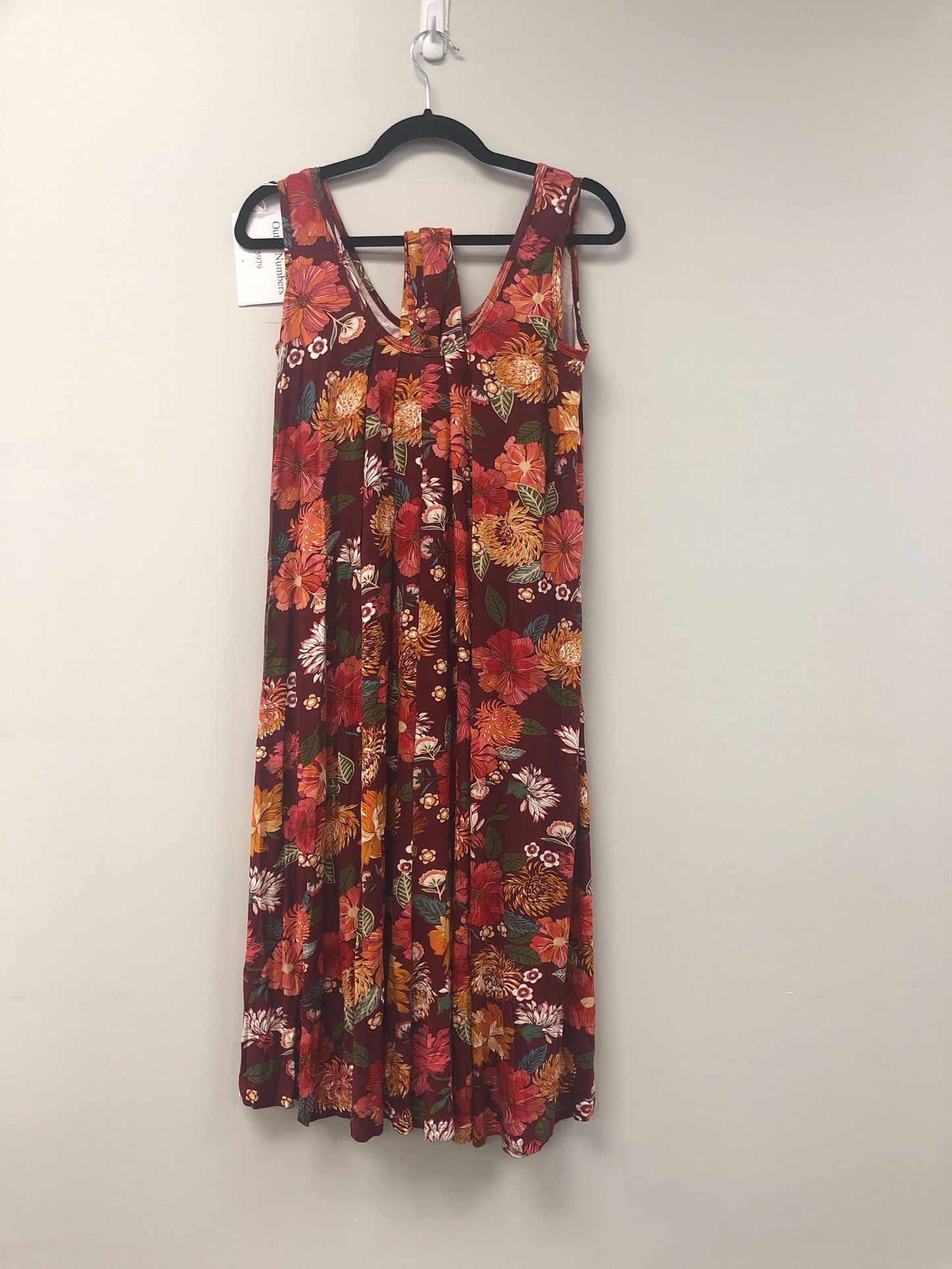 Outlet 5979 - Latched Mama Printed Nursing Romper - Retro Wine - Petite