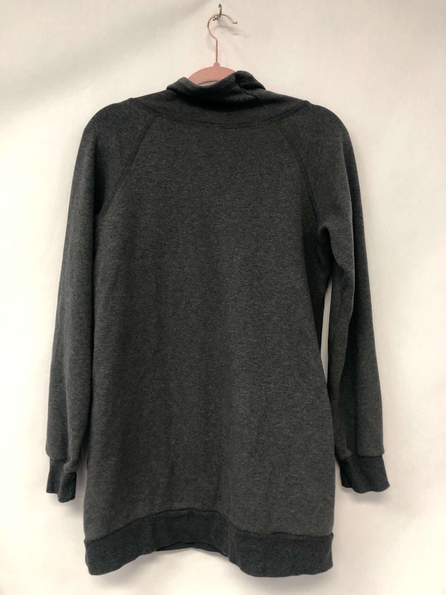 Outlet 6091 - Latched Mama Embroidered Harbor Snap Nursing Pullover - Charcoal - Large
