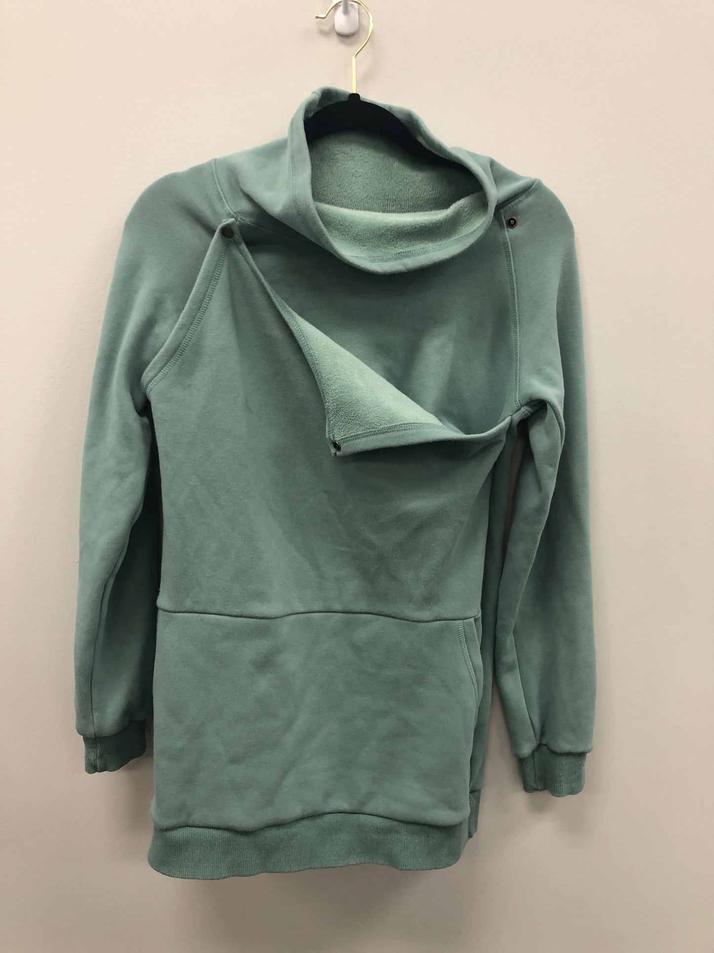 Outlet 5723 - Latched Mama Harbor Snap Nursing Pullover - Seafoam - Small