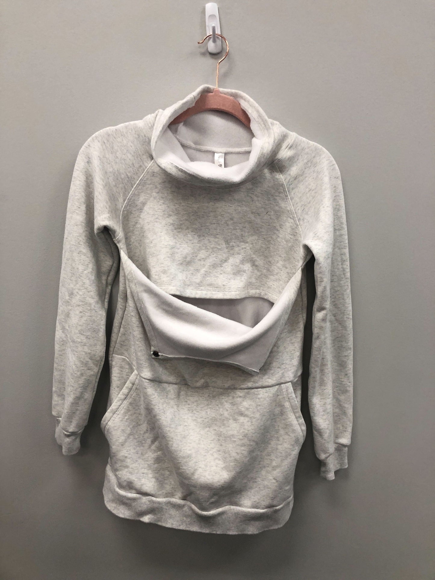 Outlet 5750 - Latched Mama Harbor Snap Nursing Pullover - Oatmeal - Extra Small