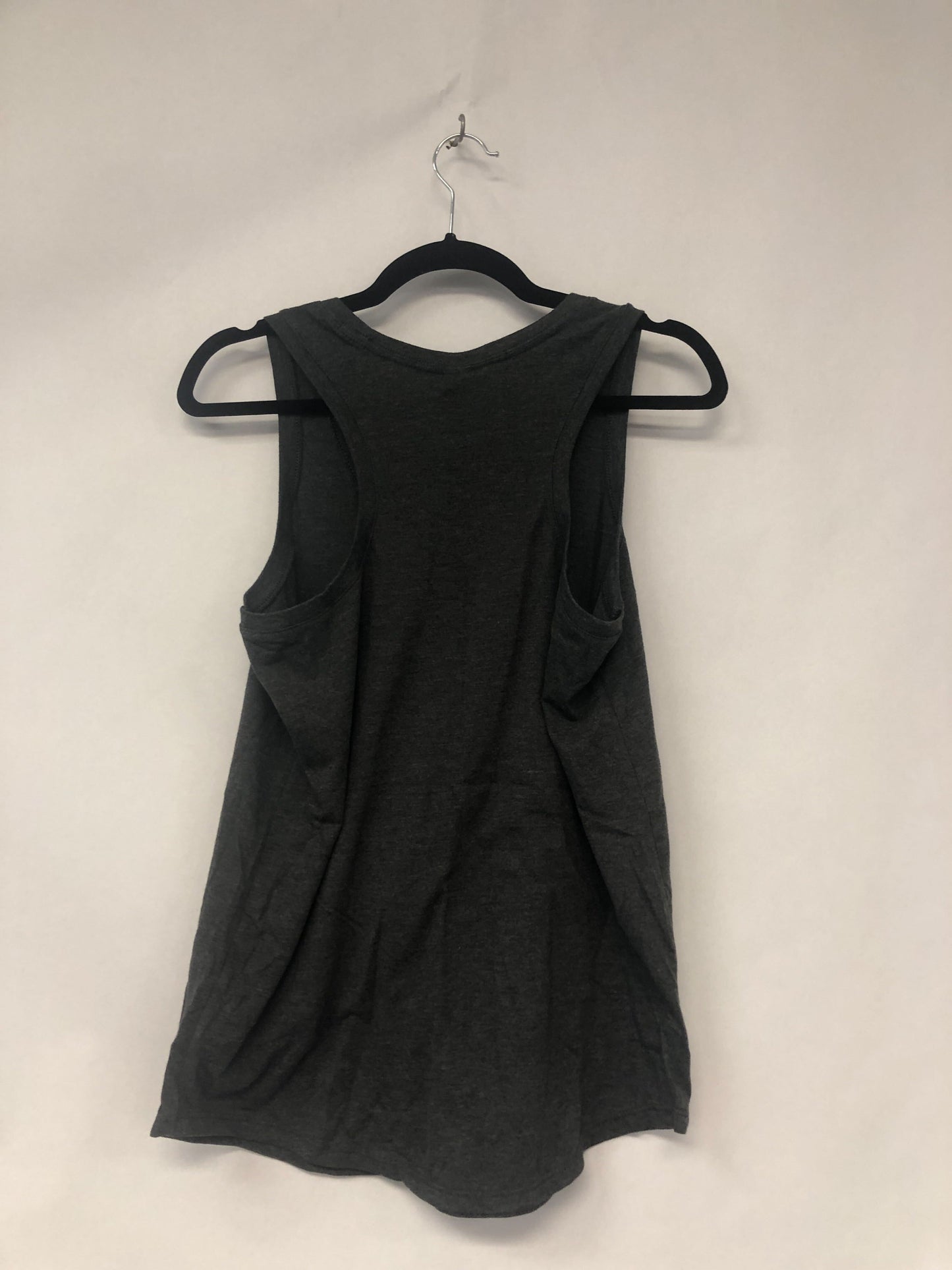 Outlet 6219 - Latched Mama Pretty & Prickly Non-Nursing Tank - Dark Charcoal - Large