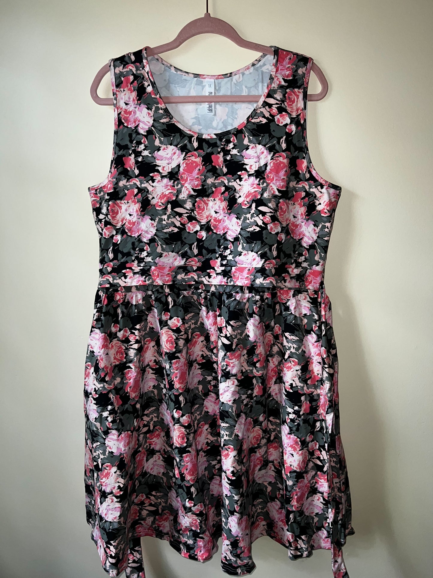 Outlet 5708 - Latched Mama Sunkissed Nursing Sundress - Dusk Rose - 1X