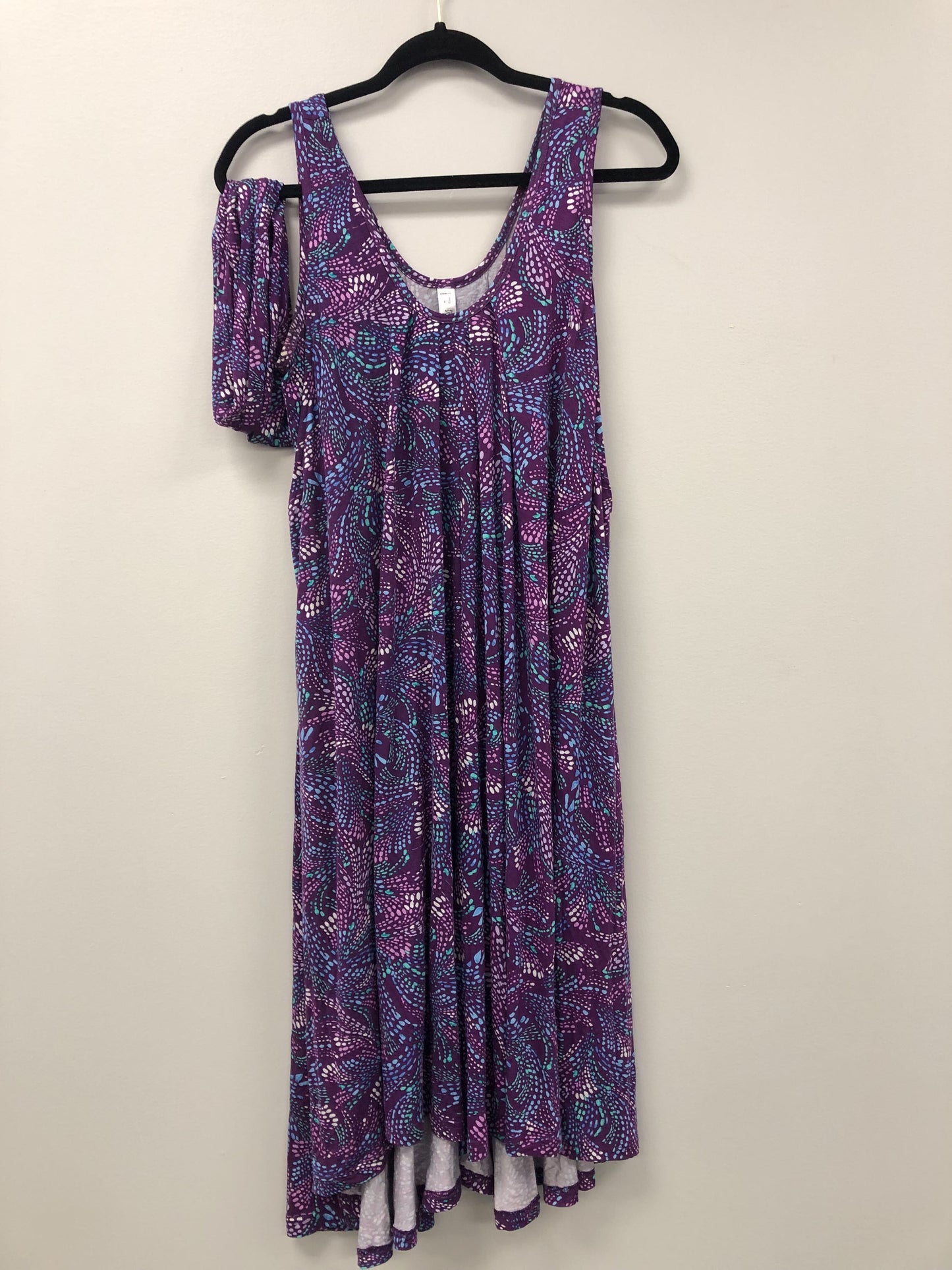 Outlet 5619 - Latched Mama Nursing Romper - Violet Celebration - Standard