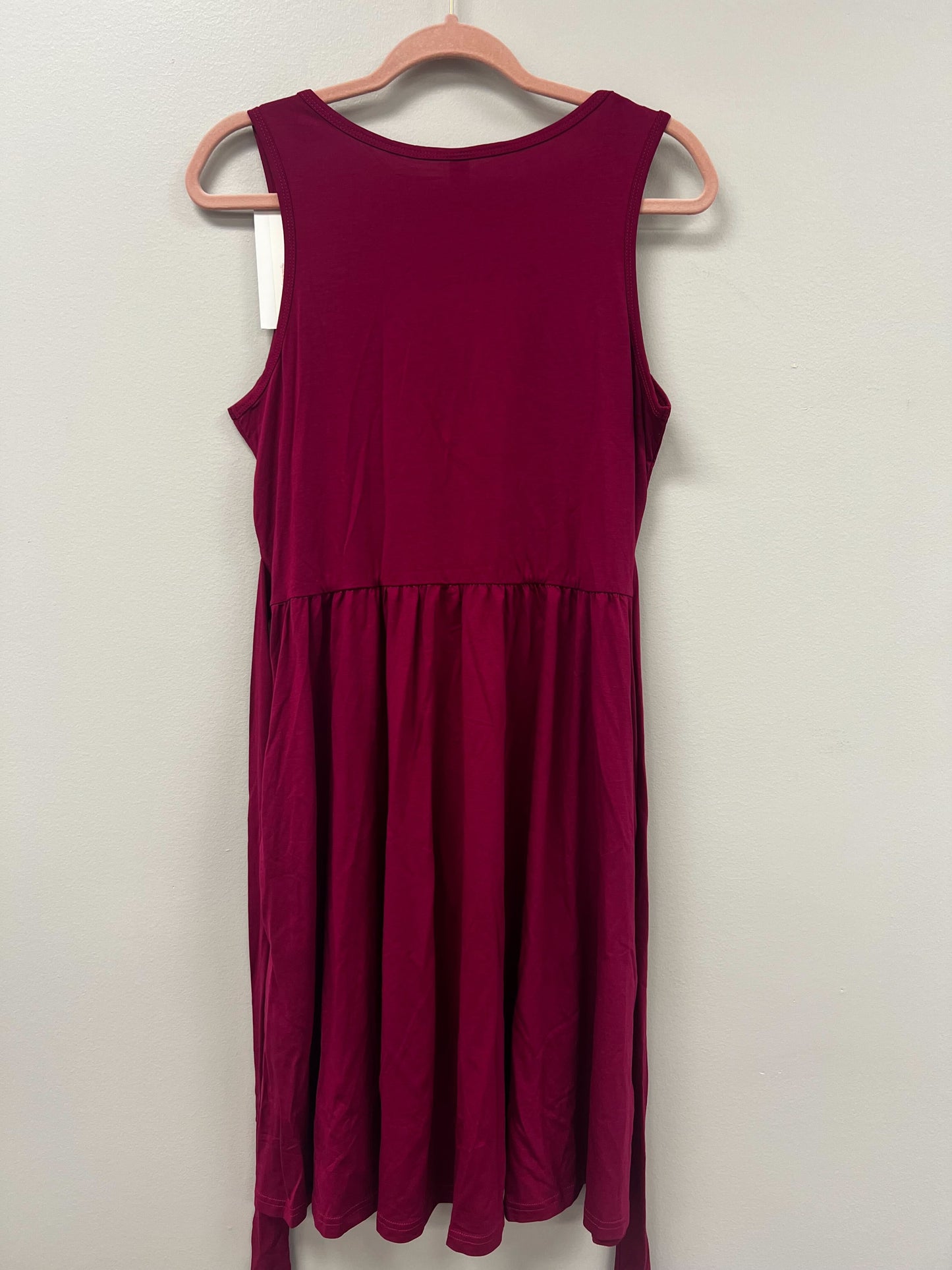 Outlet 5715 - Latched Mama Sunkissed Nursing Sundress - Magenta - Medium