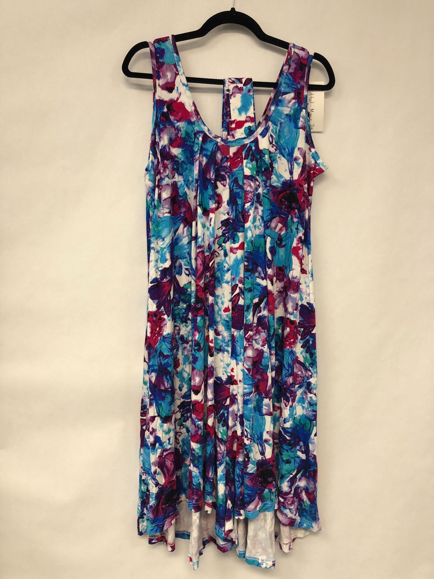 Outlet 6263 - Latched Mama Printed Nursing Romper - Vivid Watercolor - Standard