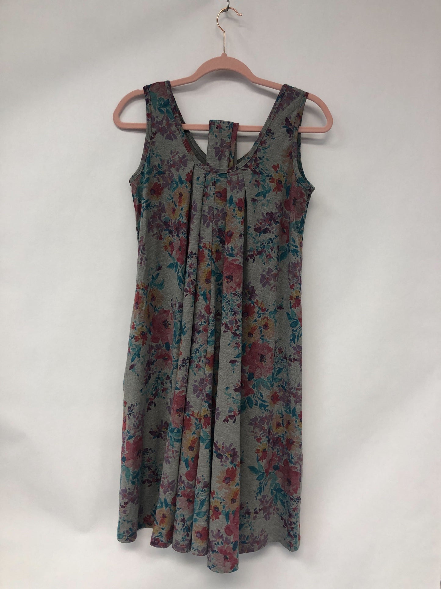 Outlet 6108 - Latched Mama Printed Nursing Romper - Fresco Garden - Petite
