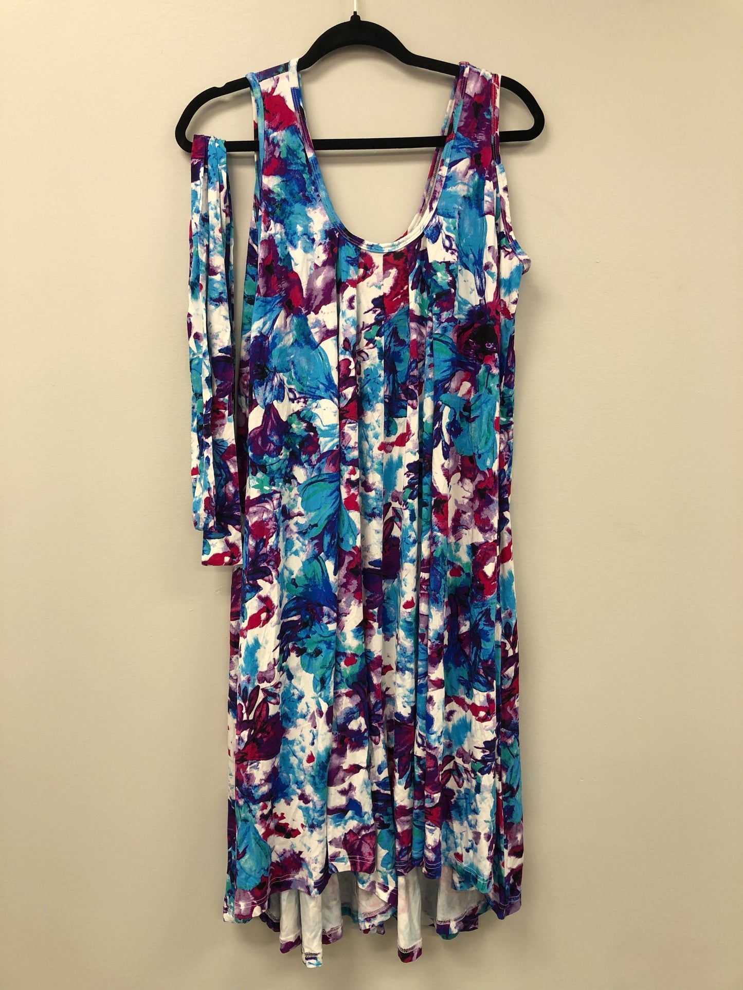 Outlet 5601 - Latched Mama Nursing Romper - Vivid Watercolor - Standard