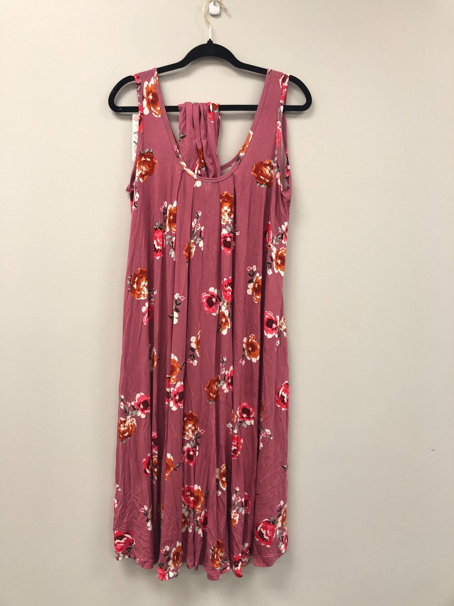 Outlet 5854 - Latched Mama Printed Nursing Romper - Berry Breeze - Petite