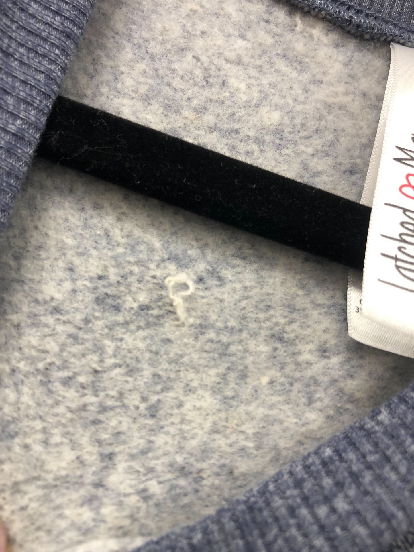 Outlet 5777 - Latched Mama Snuggle-Up Nursing Sweatshirt - Heathered Blue - XS/S
