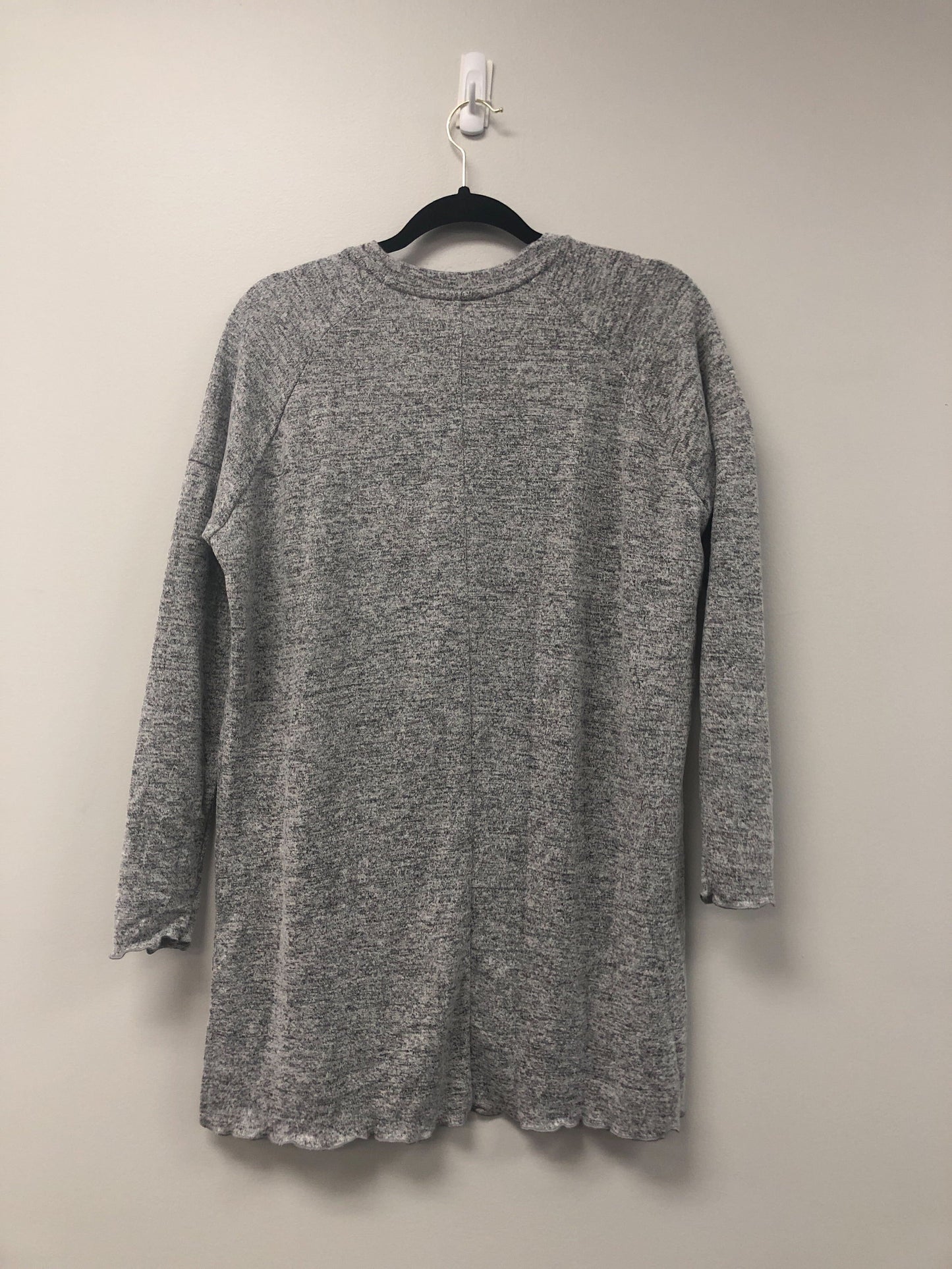 Outlet 5969 - Latched Mama Relaxed Sweater Nursing Tunic - Salt And Pepper - XS/S