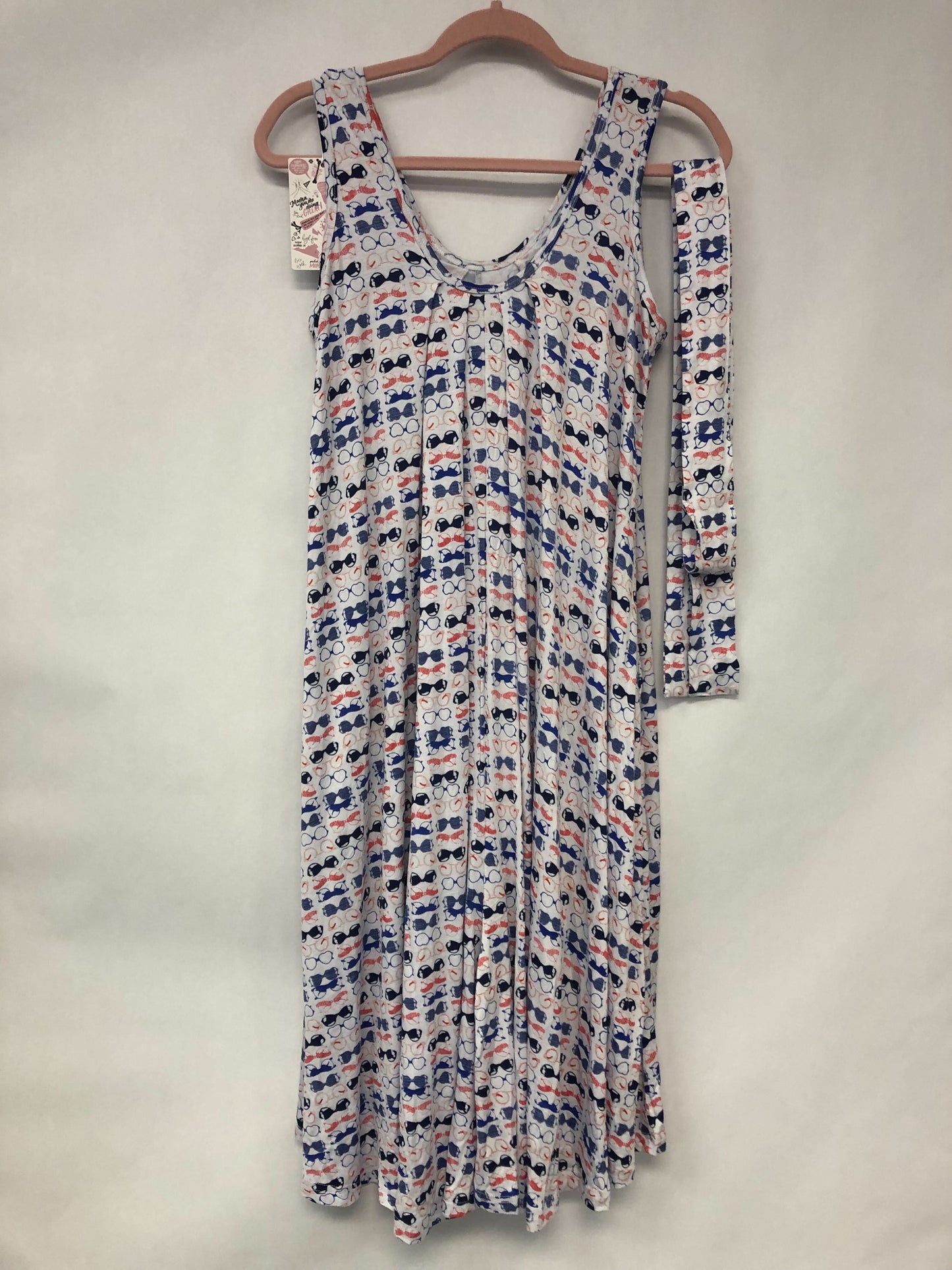Outlet 6143 - Latched Mama Printed Nursing Romper - Visionary - Petite