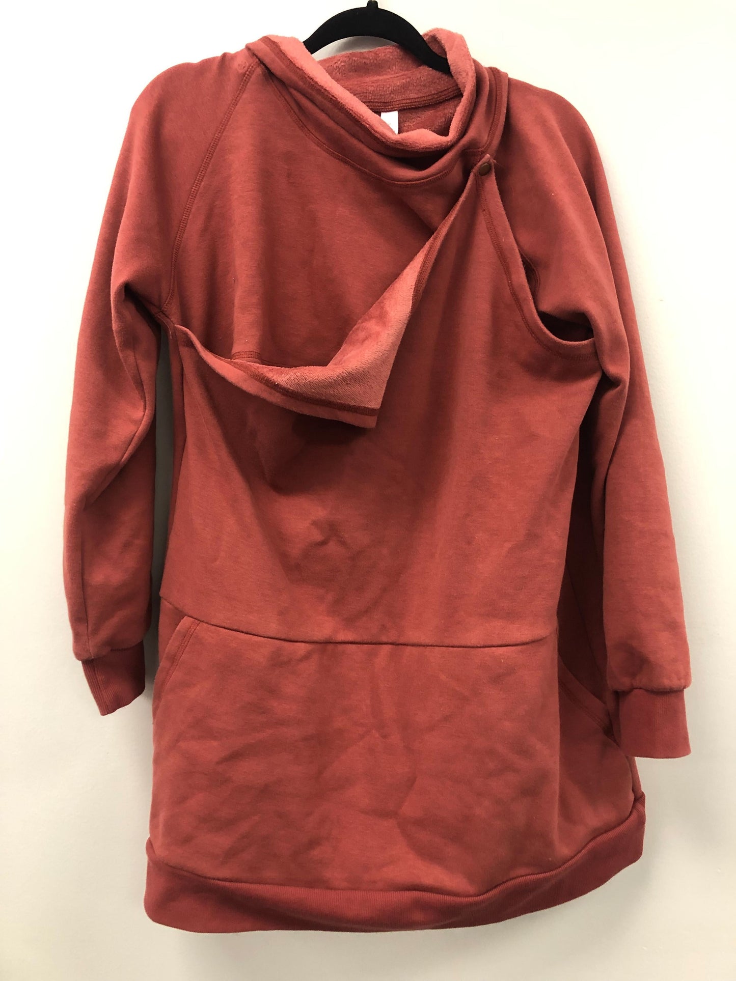 Outlet 5509 - Latched Mama Harbor Snap Nursing Pullover - Rust - 1X