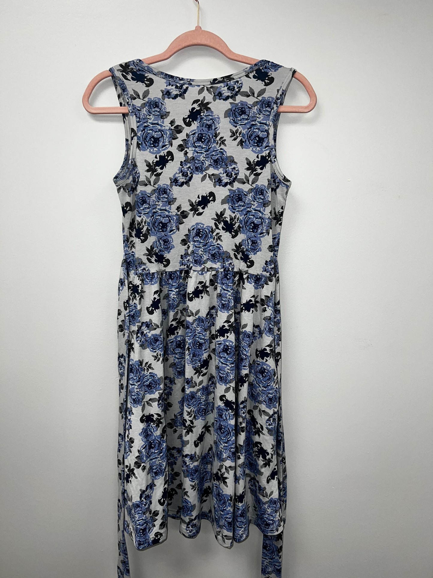 Outlet 5680 - Latched Mama Sunkissed Nursing Sundress - Periwinkle Bouquet - Extra Small