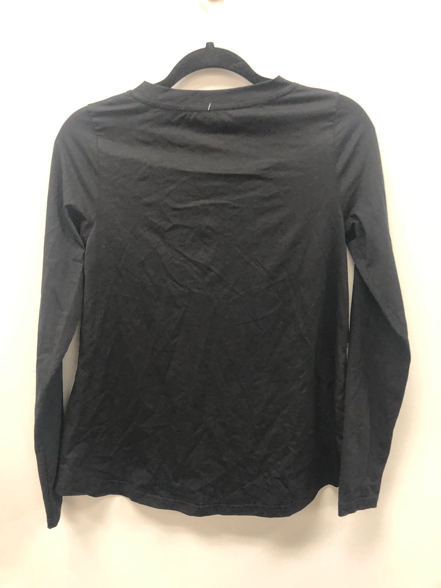 Outlet 6003 - Latched Mama Long Sleeve Cotton Swing Tee - Black - Small
