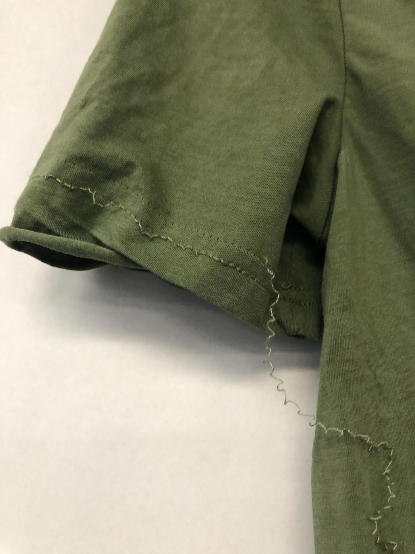 Outlet 6269 - Latched Mama Cotton Swing Nursing Tee - Olive - Extra Small