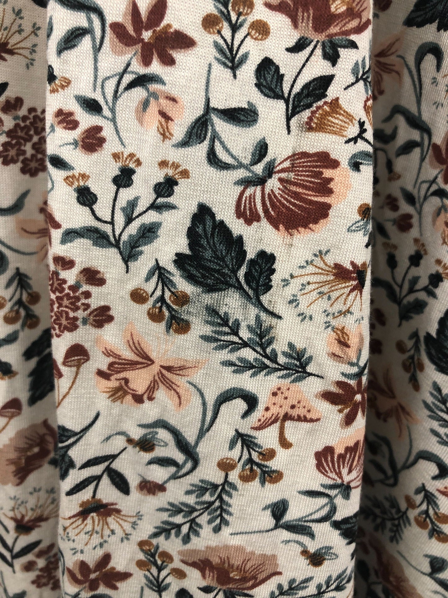 Outlet 5664 - Latched Mama Printed Nursing Romper - Wonderland Floral - Standard