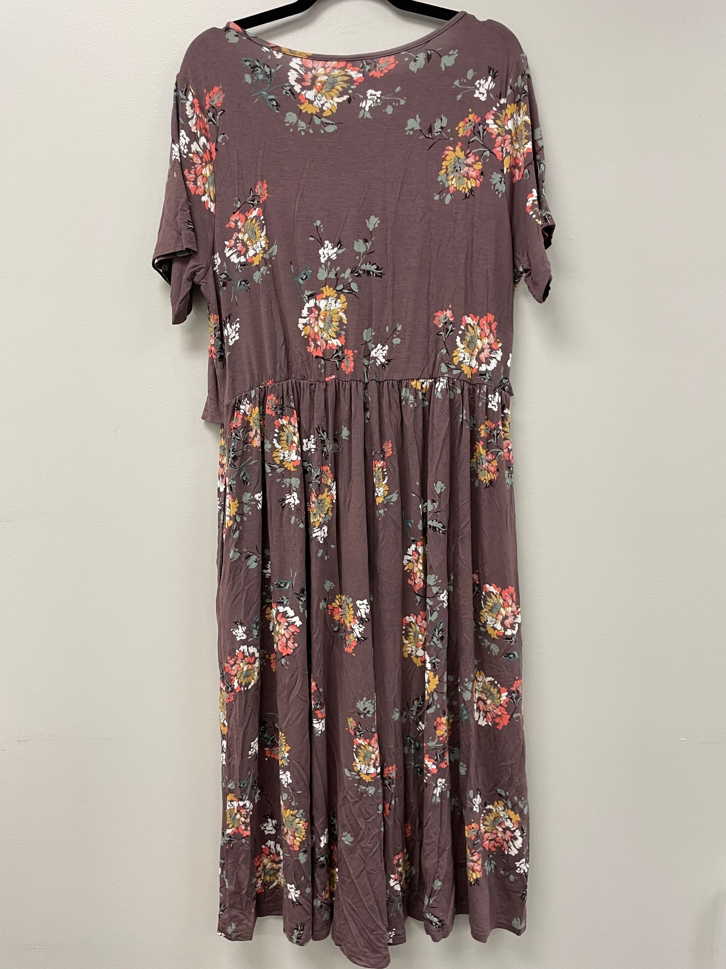 Outlet 5797 - Latched Mama Boardwalk Nursing Romper - Cobblestone Floral - 1X