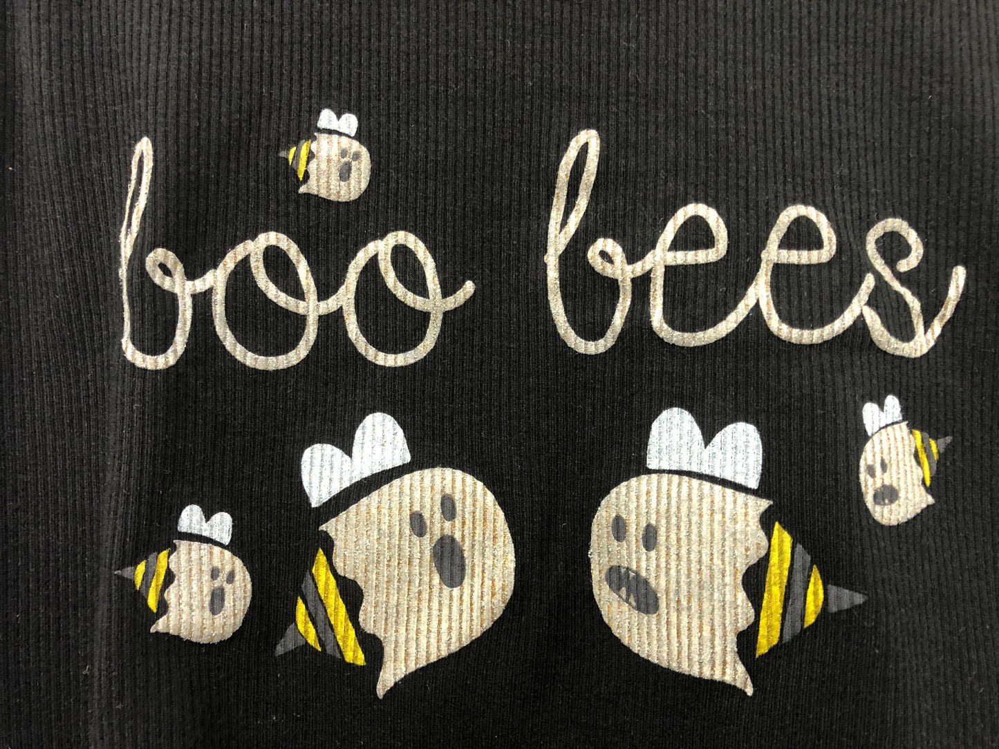 Outlet 5949 - Latched Mama Ribbed Nursing Tank - Glow Boo-Bees - Small