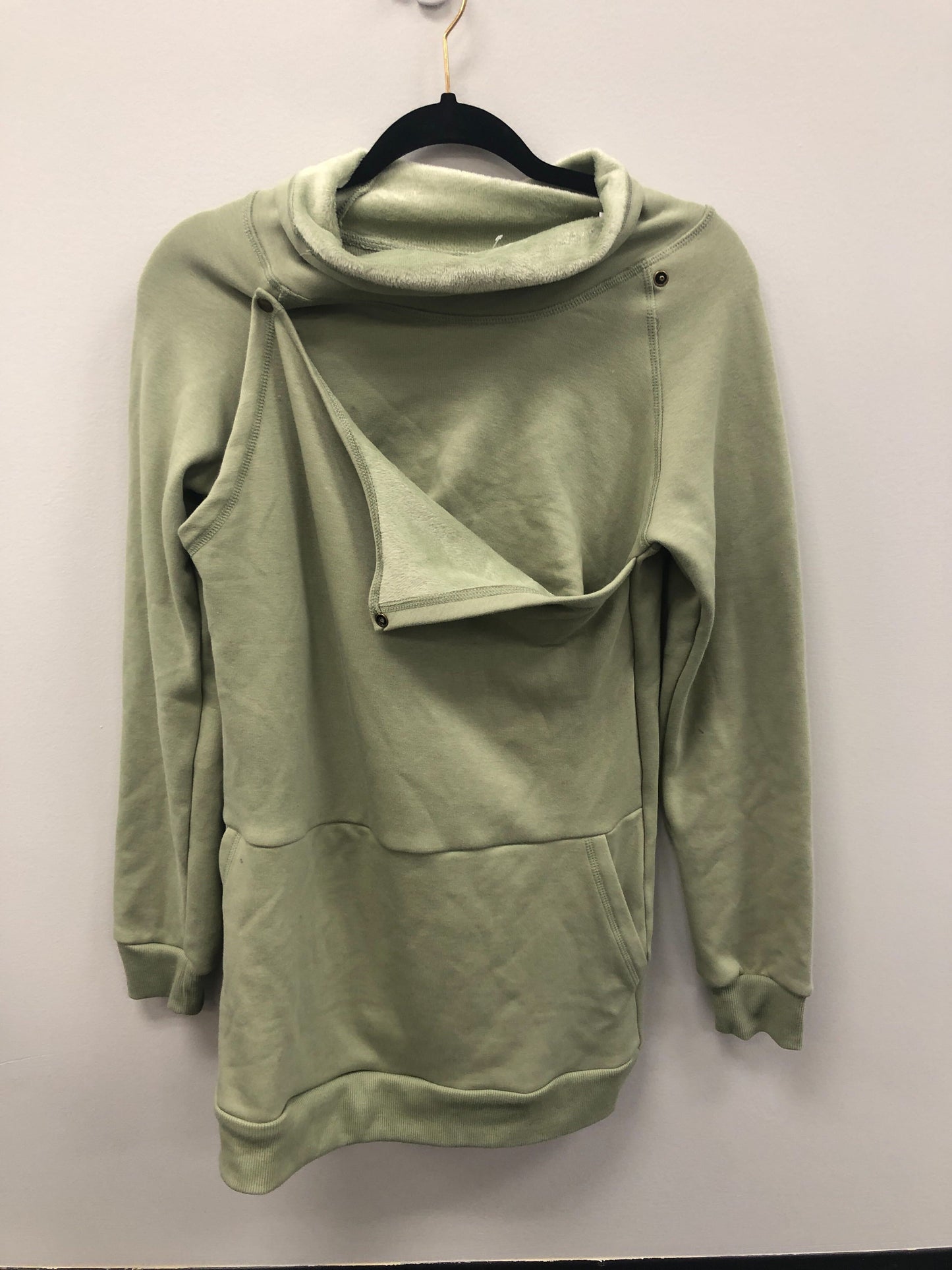 Outlet 5751 - Latched Mama Harbor Snap Nursing Pullover - Fern - Medium