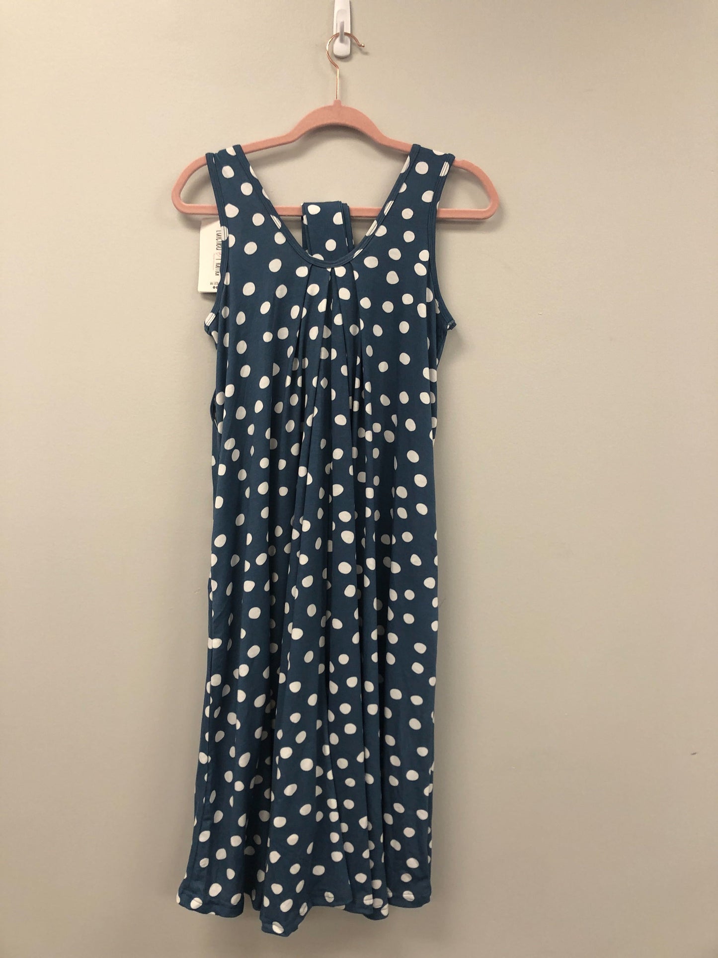 Outlet 5867 - Latched Mama Printed Nursing Romper - Ocean Dots - Standard